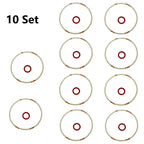 10X Carburetor Bowl Gasket Kit for Honda GC160 GC190 GCV160 GCV190 (2000–2023)