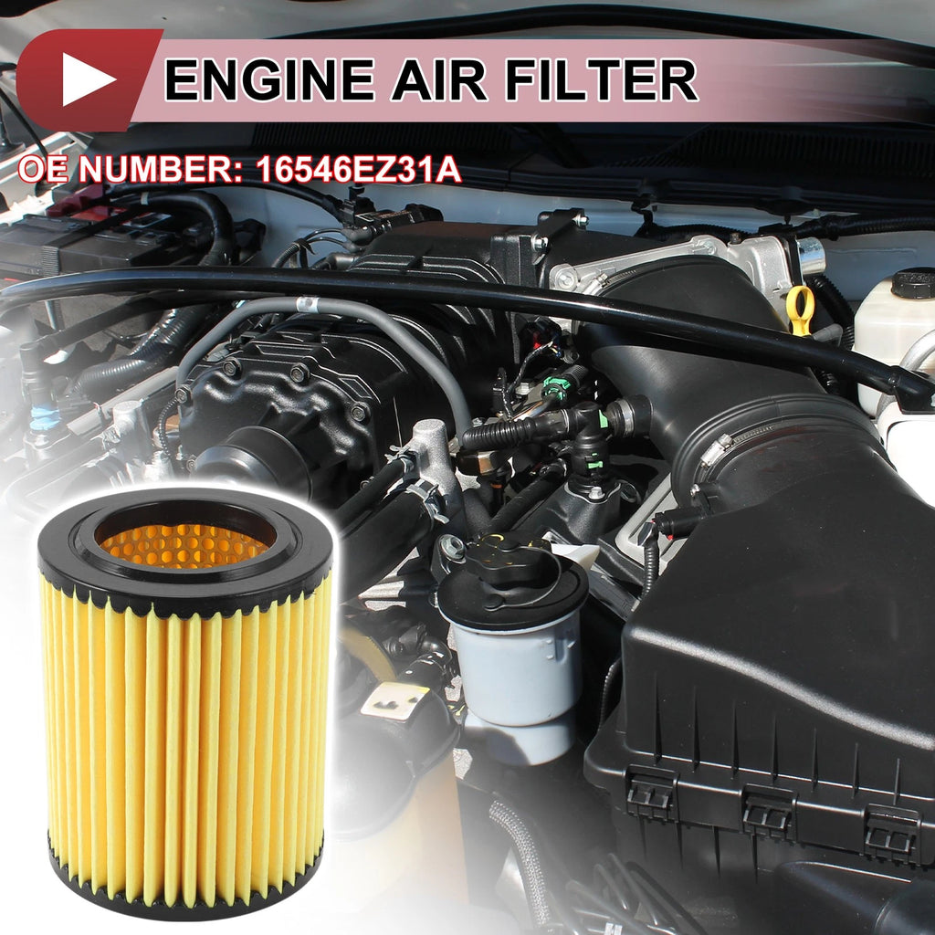 Car Engine Air Filter for Nissan Titan 5.6L (2017–2024) No. 16546EZ31A