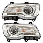 Halogen Headlights for Chrysler 300 (2018-2023) LH + RH Set