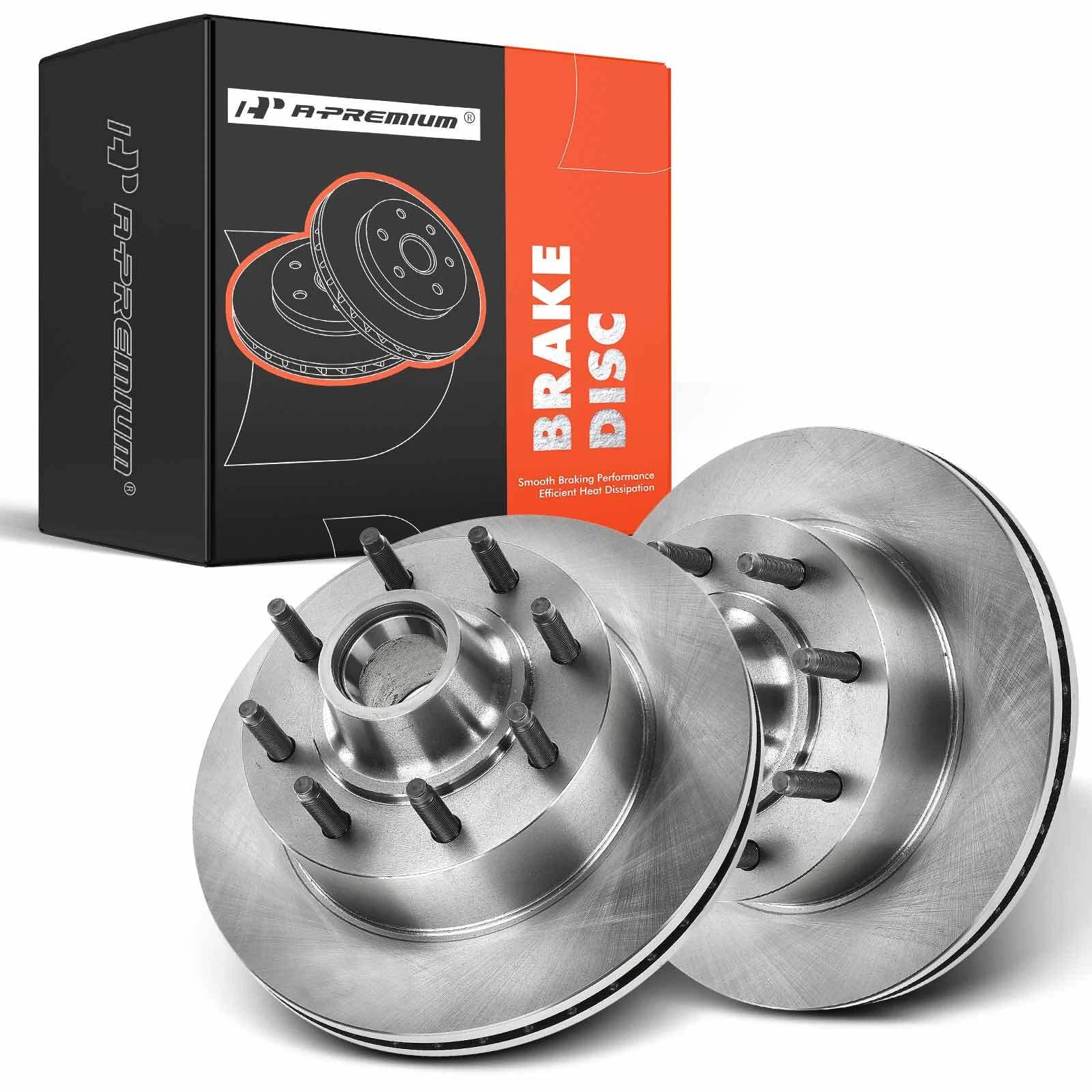 Front Disc Brake Rotors for Ford E-150 E-250 F-350 (2003–2007)