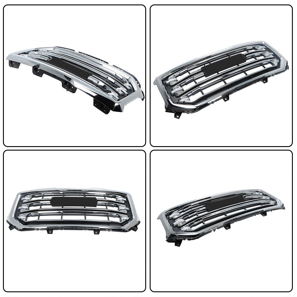 Chrome Front Bumper Grille for GMC Sierra 1500 (2016â2019)