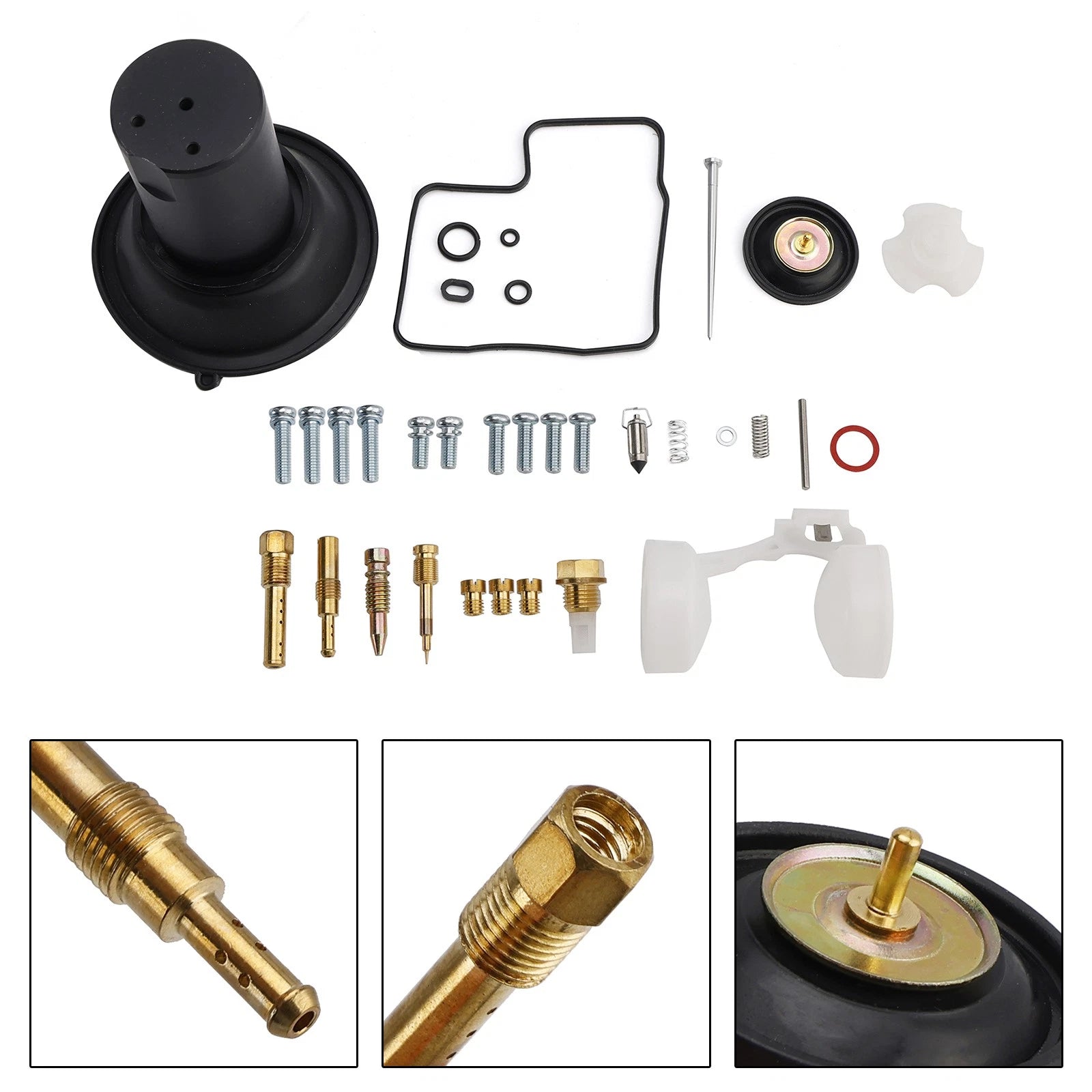 Carburetor Rebuild Repair Kit for Honda PC800 Pacific Coast (1989–1998)