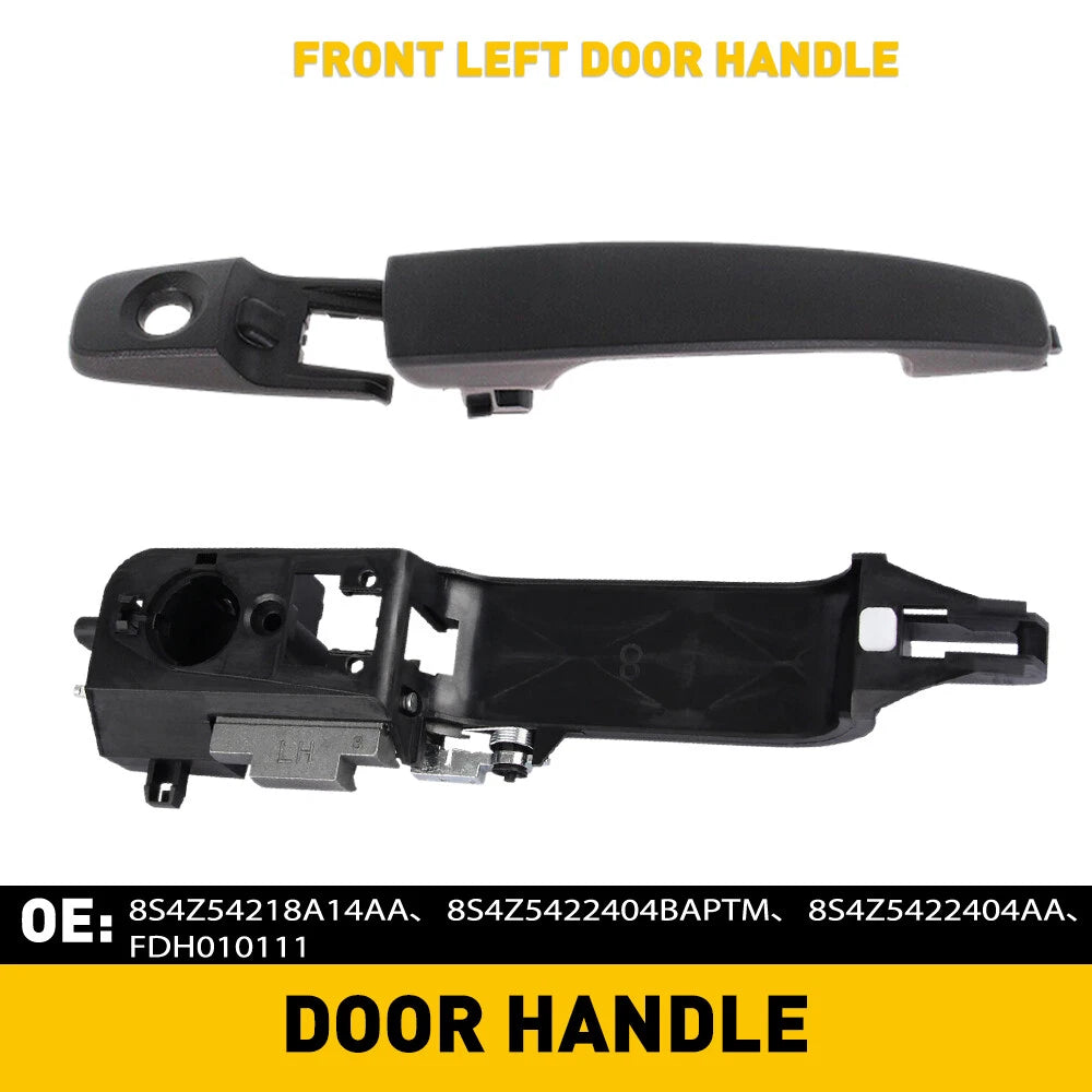 LH Exterior Door Handle and Bracket for Ford Focus (2008–2011)