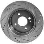 Rear Brake Disc Rotors for Kia Rio, Hyundai Accent (2012–2021)