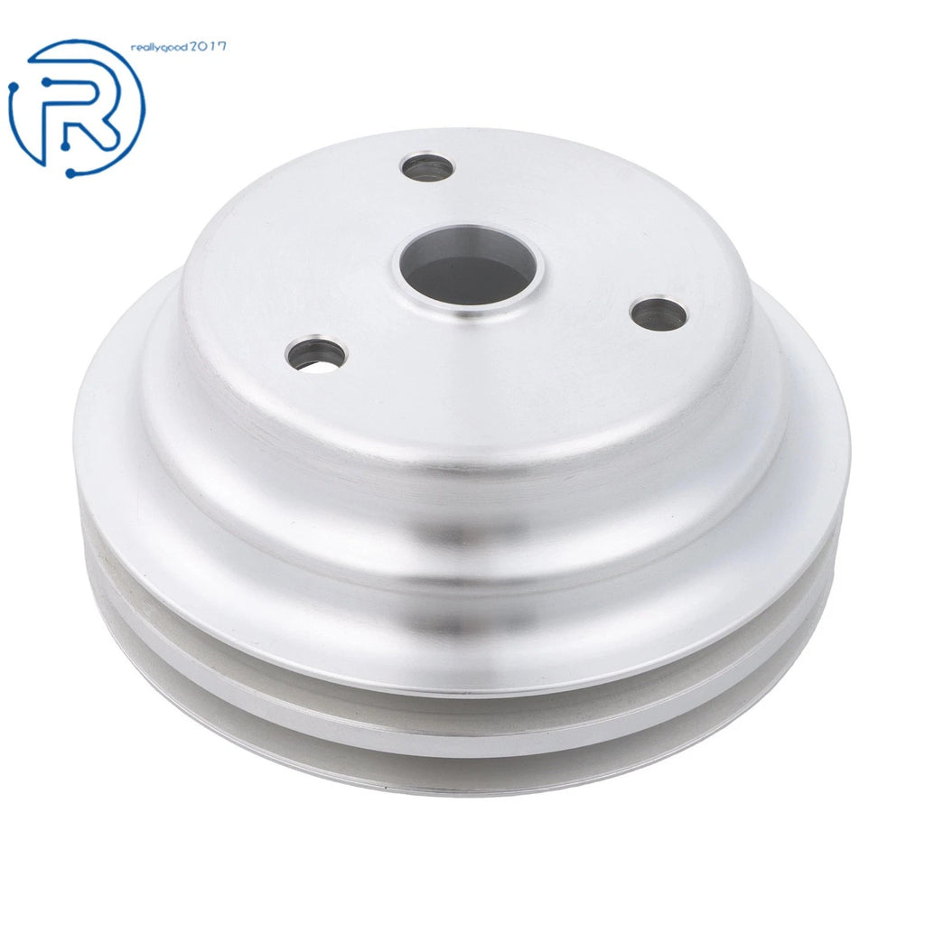 V Belt Water Pump Pulley Kit for Chevy Small Block (Alternator Bracket)