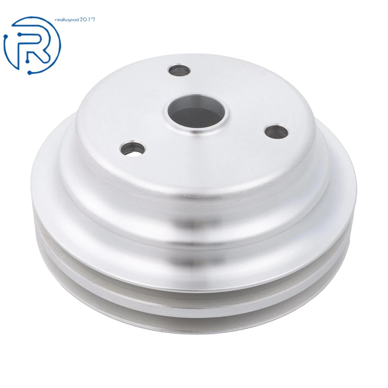 V Belt Water Pump Pulley Kit for Chevy Small Block (Alternator Bracket)