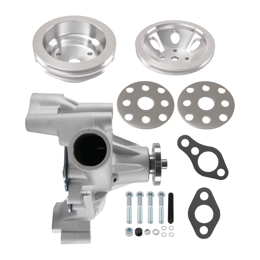 Water Pump with Pulley for Small Block Chevy 283 305 350 (1969–1987)