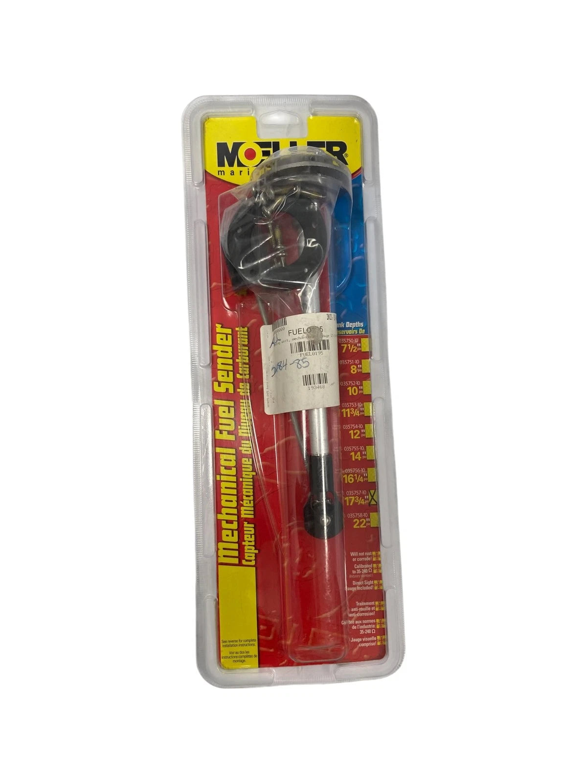 Mechanical Fuel Sending Unit for Moeller 035757-10 (17 3/4" Deep)