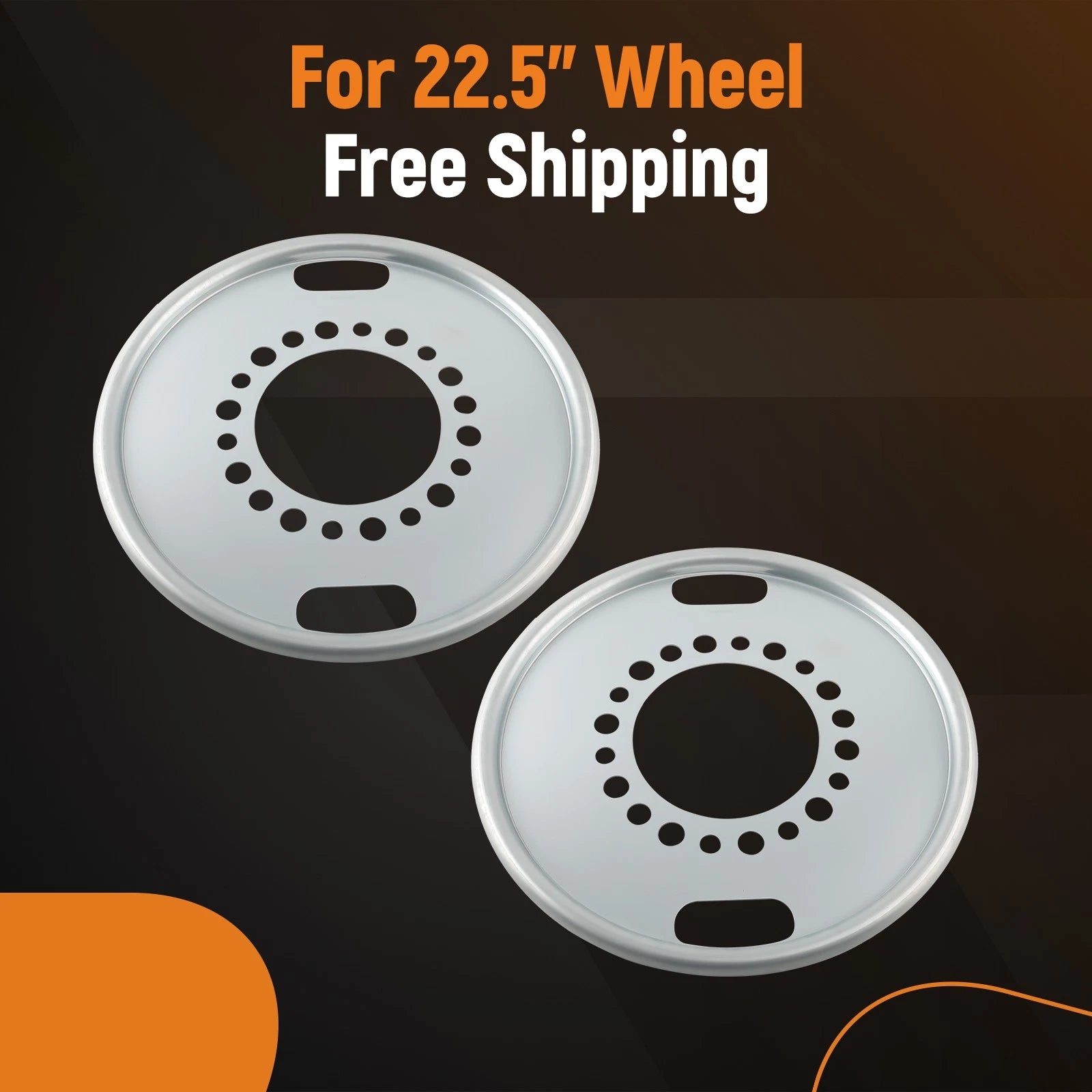 2 Piece Drive Axle Wheel Balancer for Heavy Duty Trucks (10 Bolt Holes)