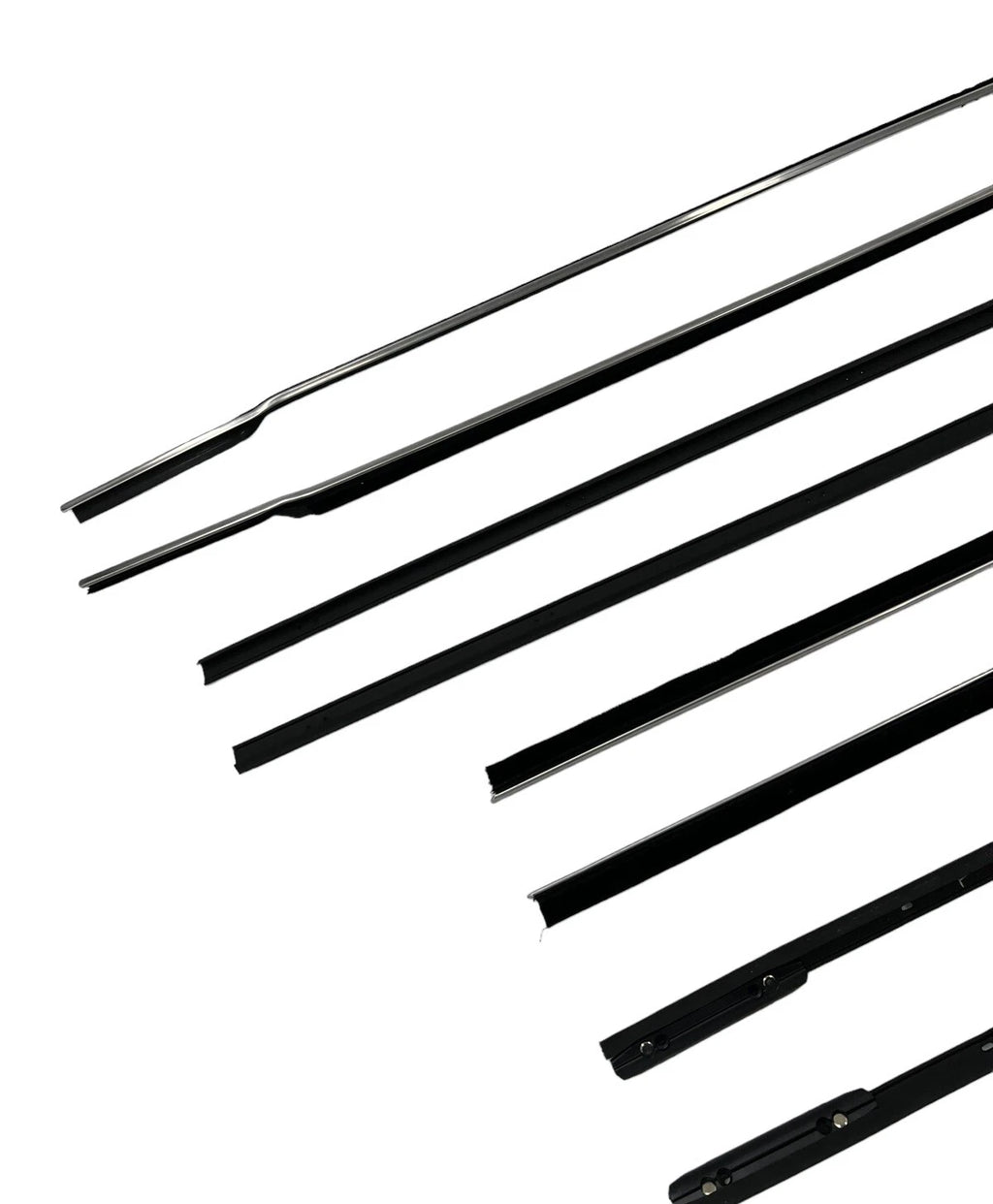 Door Window Felt Rubber Beltline Kit for 1962 Chevy Impala 2-Door Hardtop