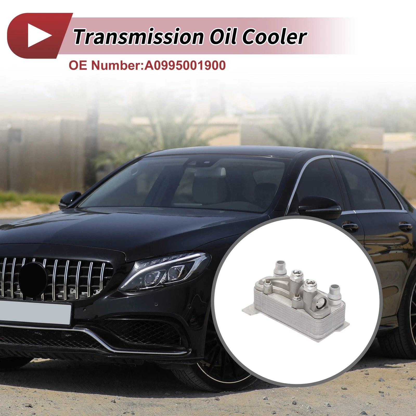 Engine Oil Cooler for Mercedes-Benz C400 W205 V6 3.0L (2015) No.A0995001900