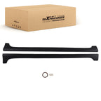 Side Skirt Body Kit Panel for Honda Civic 4Dr (2012–2015) Black ABS