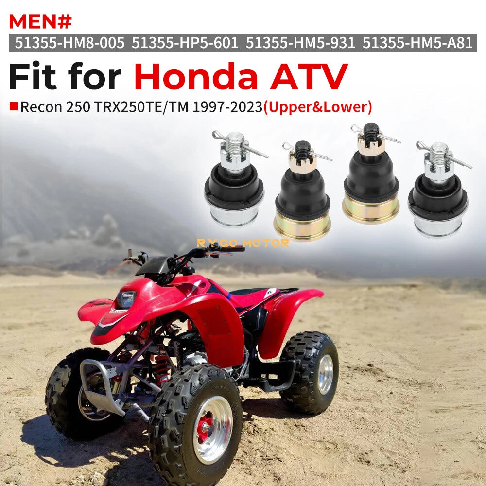 Ball Joint Kit for Honda TRX 250 Recon (2002–2004) 51355-HM8-005 51355-HP5-601