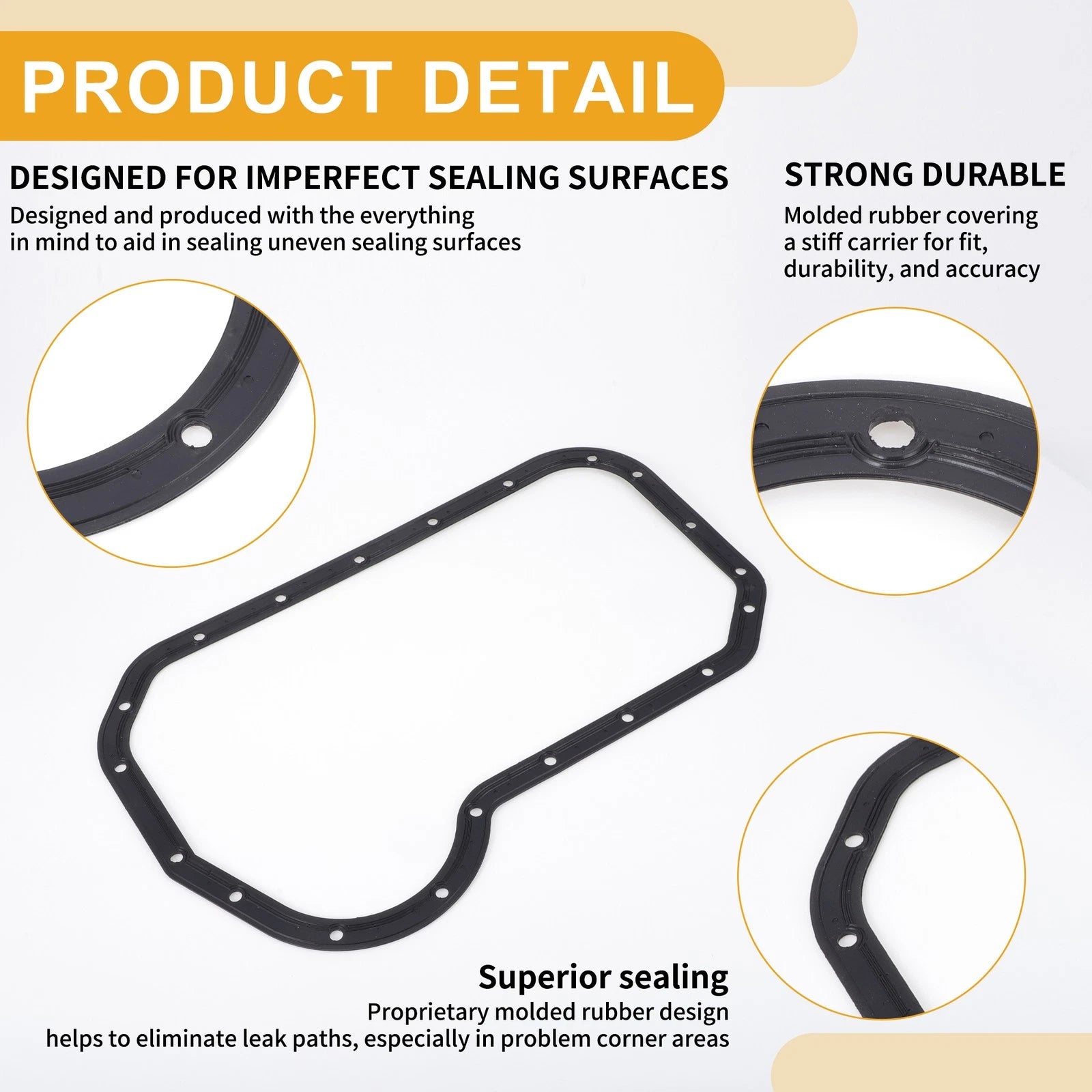 Transmission Filter Oil Pan Gasket for Volkswagen Transporter (No.048103609D)
