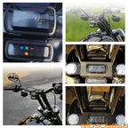 Digital Gauge Relocate Bracket for Harley Softail FXBB FXBBS FXBR FXST (2018-2021)