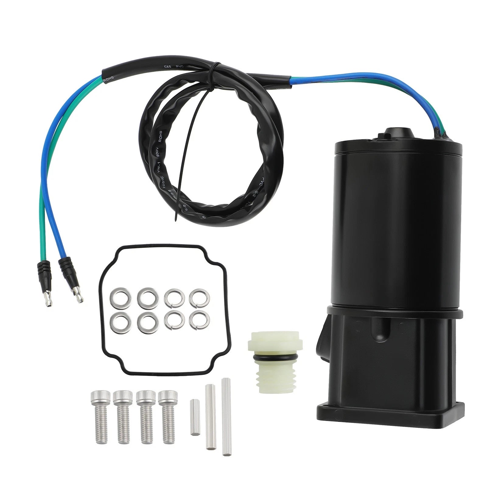 Trim Motor & Reservoir for Mercury Mariner 50-125hp (2000–2006) 809885A2 809885T2