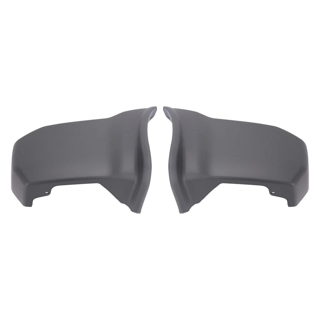 Set of 2 Rear Bumper End Caps for Nissan Xterra (2005–2015) Textured Gray