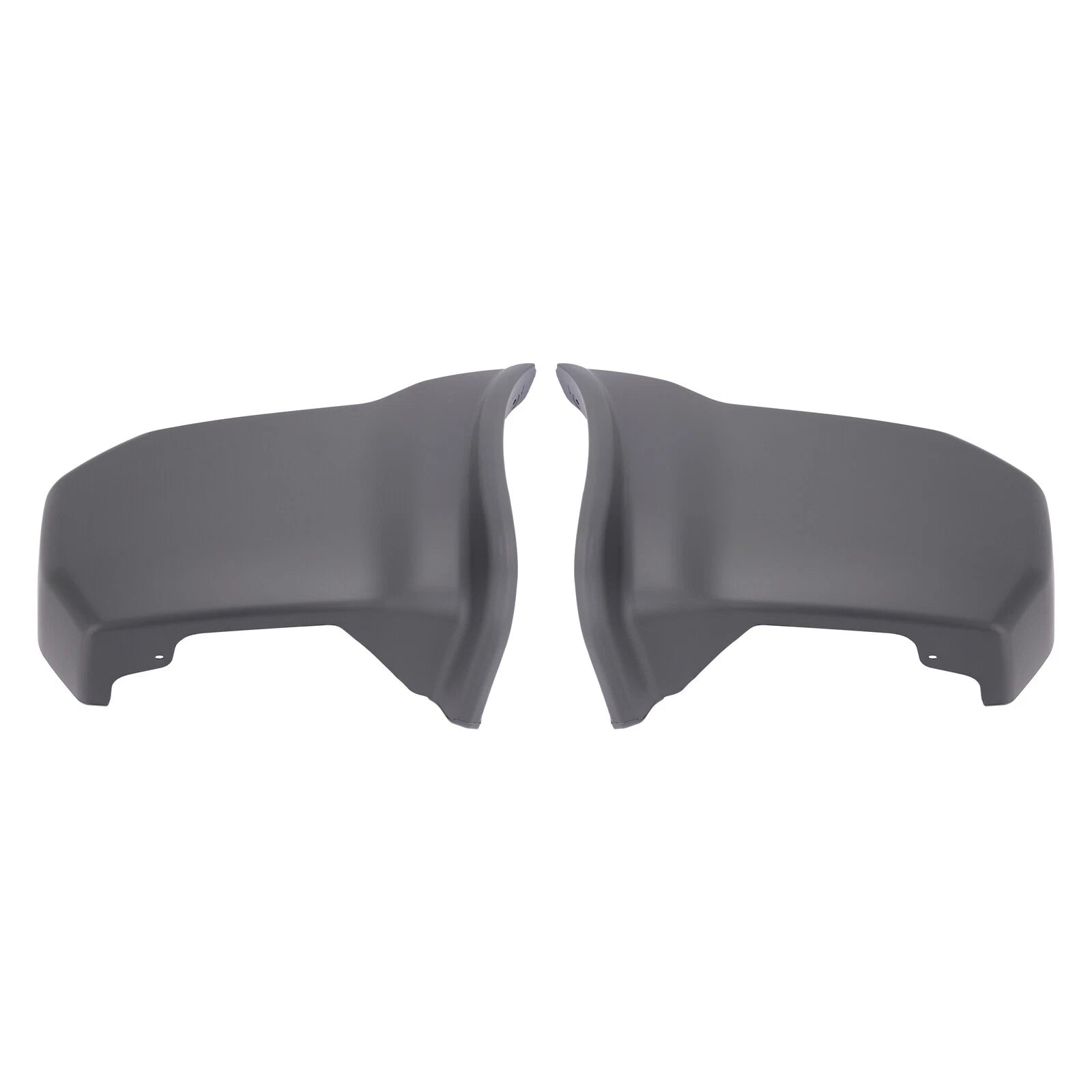 Set of 2 Rear Bumper End Caps for Nissan Xterra (2005–2015) Textured Gray