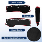 Dash Cover for Suzuki S-Cross MK3 (2022–2024) Polyester Black Red Edge