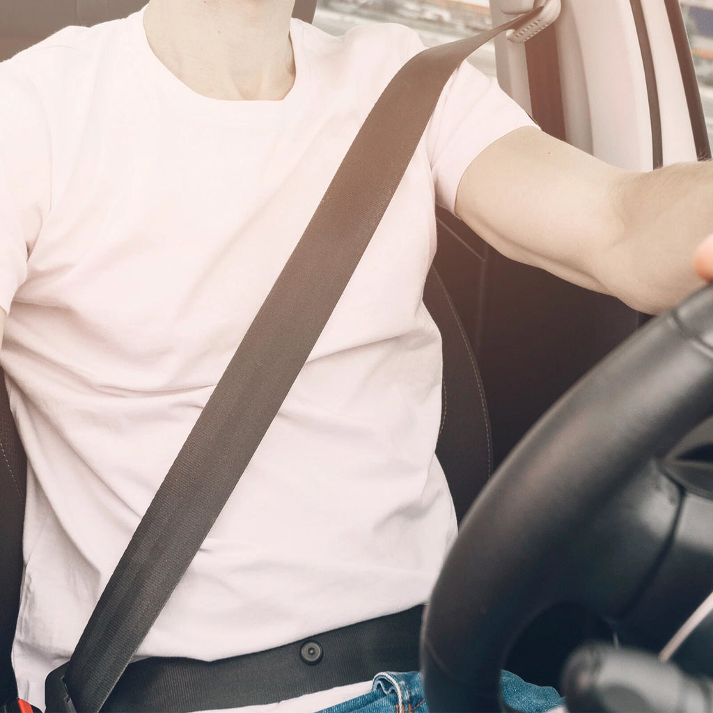2X Adjustable Retractable 3 Point Safety Seat Belt Straps for Car Truck