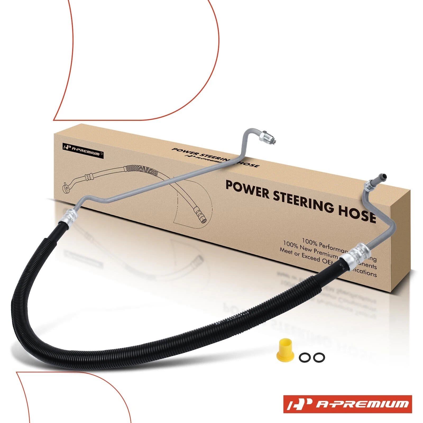 Power Steering Pressure Line Hose for Chevy Malibu (2004–2005)