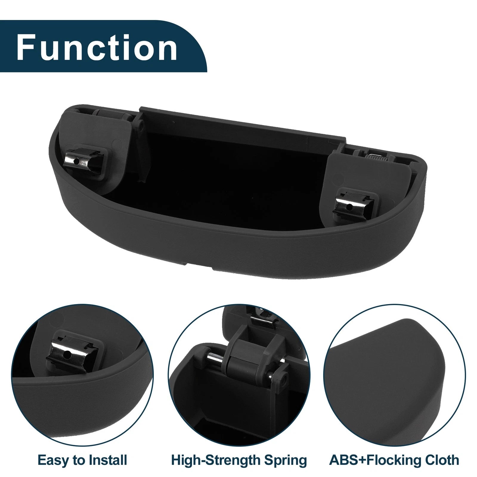 Sunglasses Case for Volkswagen Golf 6 (2009–2013) Eyeglasses Holder Black