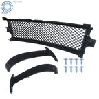 Front Bumper Grille Glossy Black for Silverado Tahoe Suburban (1999-2006)