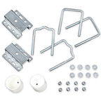 Boat Trailer Guide Pole Bracket & Post Mounting Kit