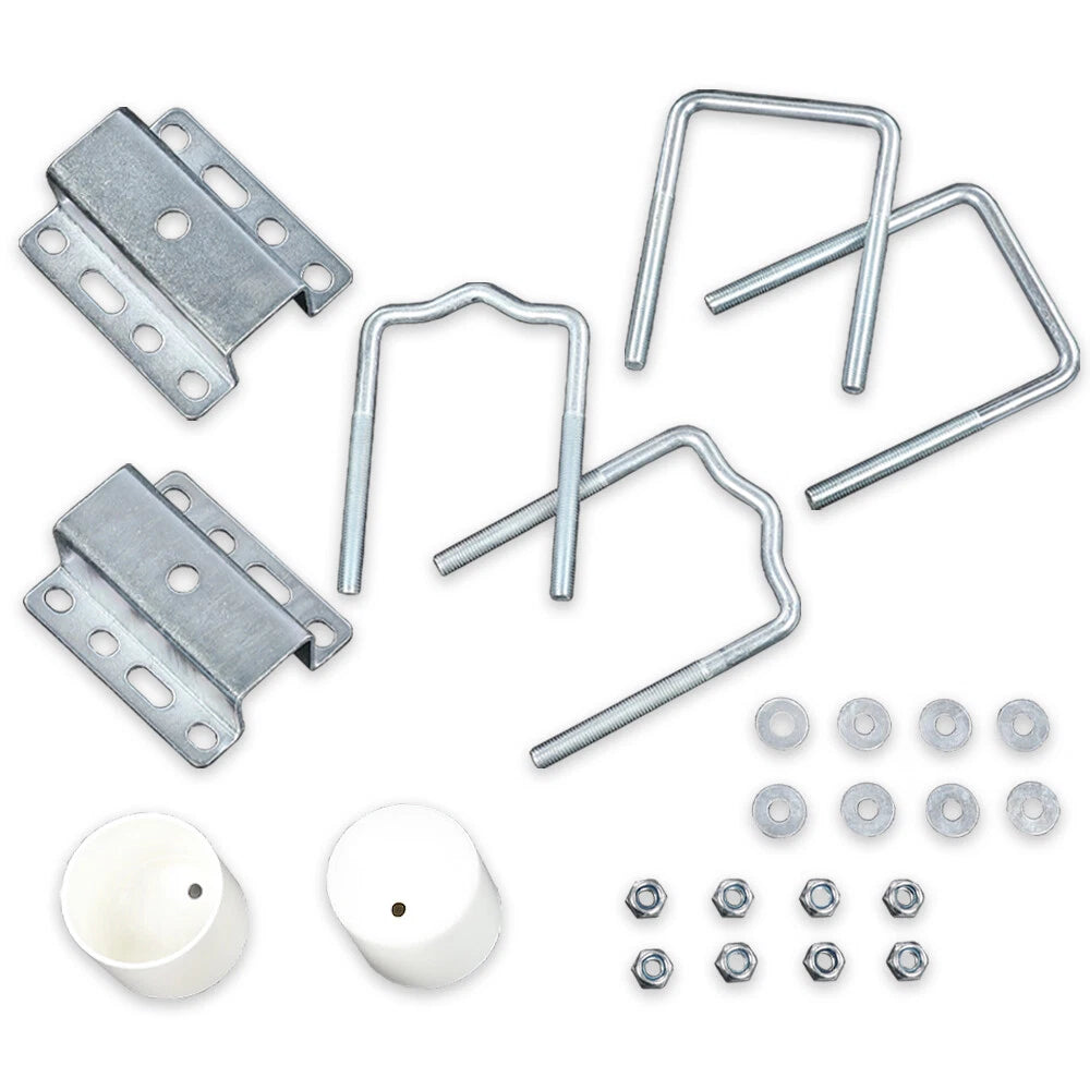 Boat Trailer Guide Pole Bracket & Post Mounting Kit