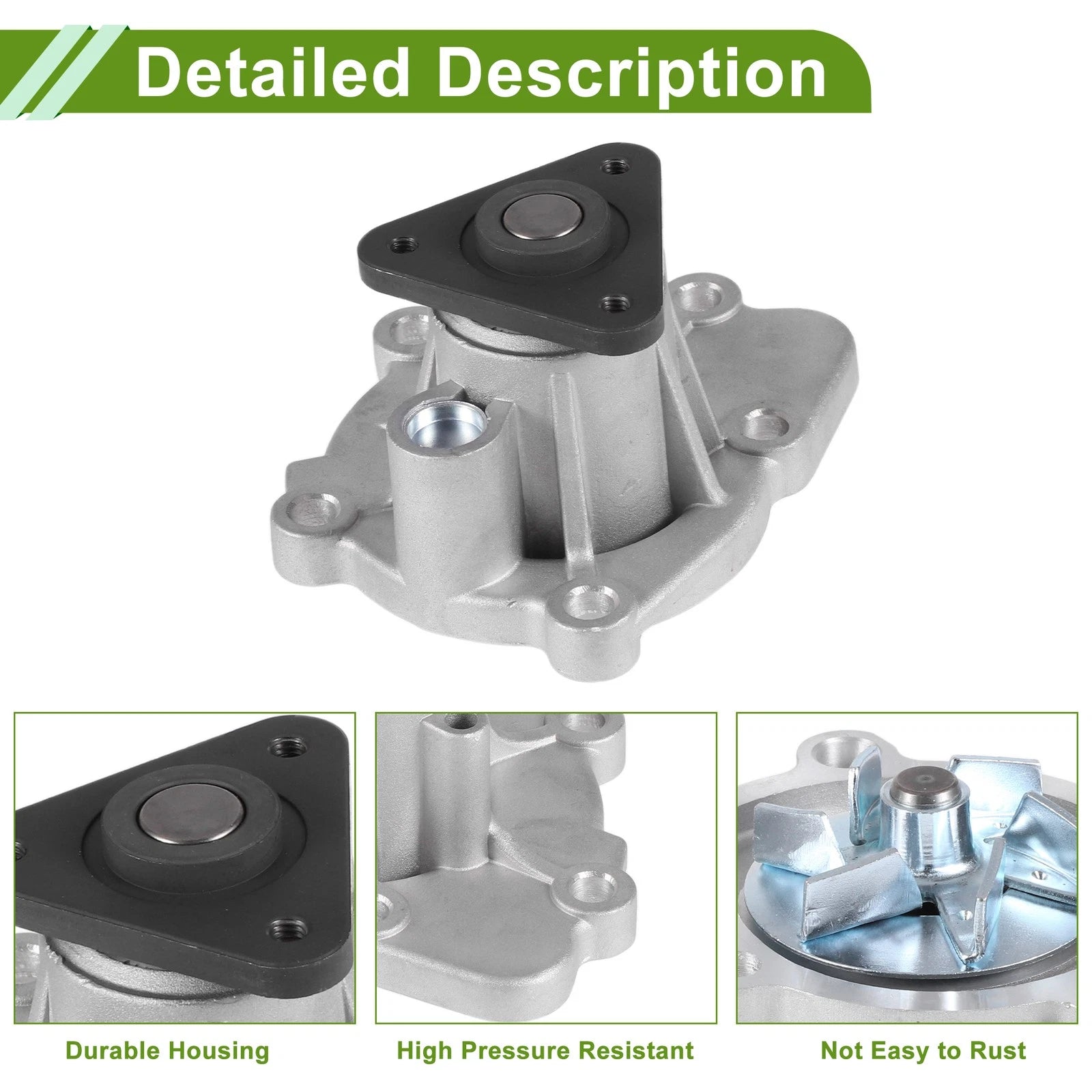 Engine Water Pump for Hyundai Elantra (2000–2006) No. 2510026015