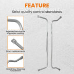 Front & Rear Sway Bars with Linkage Kit for Chevy Two-Ten (1955–1957)
