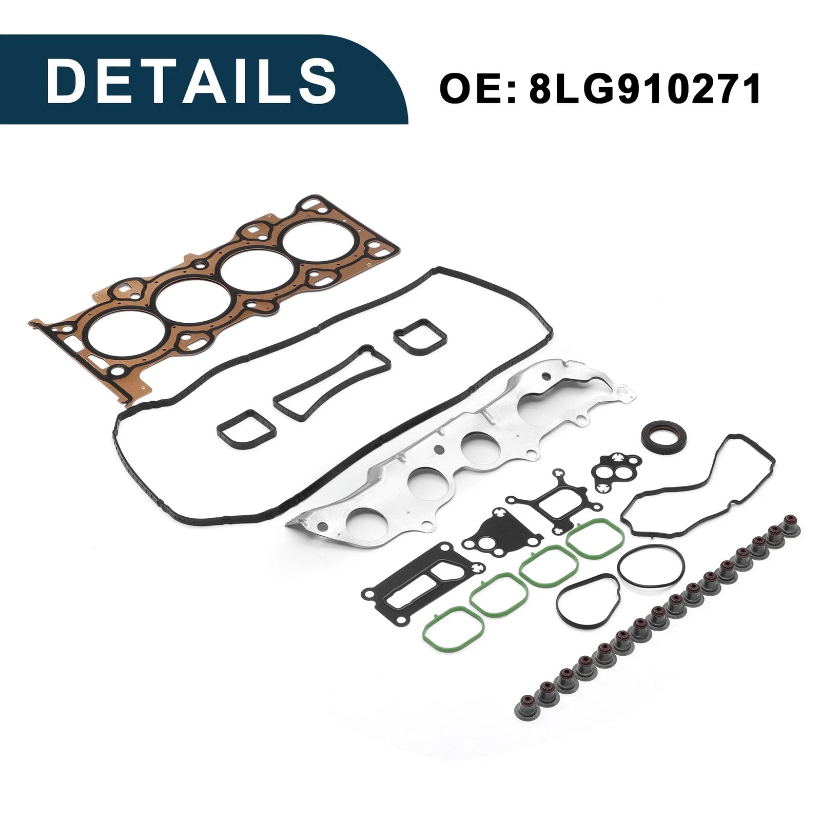 Cylinder Head Gasket Kit No.8LG910271 for Mazda LF5W (Year Range Not Specified)