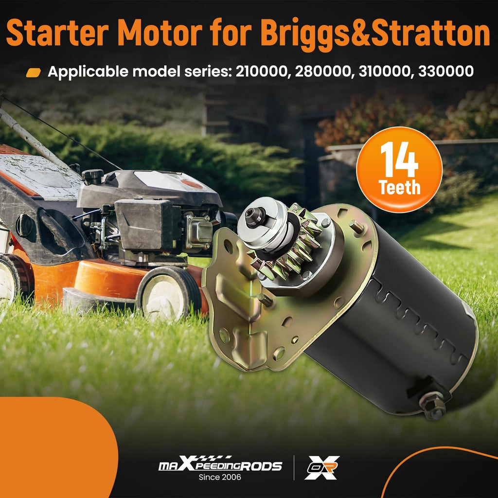 Electric Starter for Cub Cadet Mower (14 Teeth Drive)