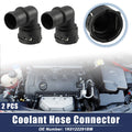 2pcs Radiator Coolant Hose Flange for Audi A3 (2006–2013)