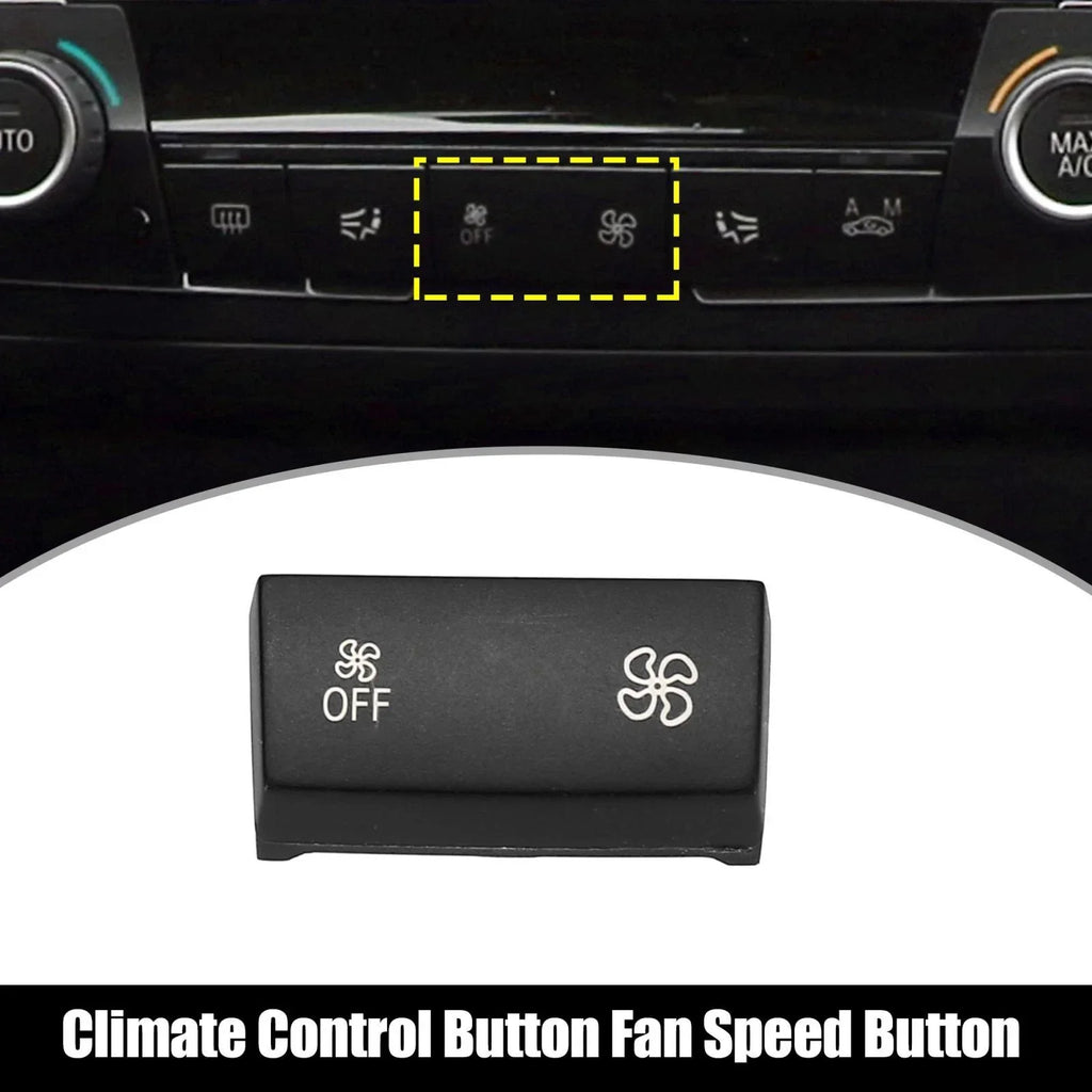 AC Climate Control Fan Speed Button for BMW 1/2/3/4 Series