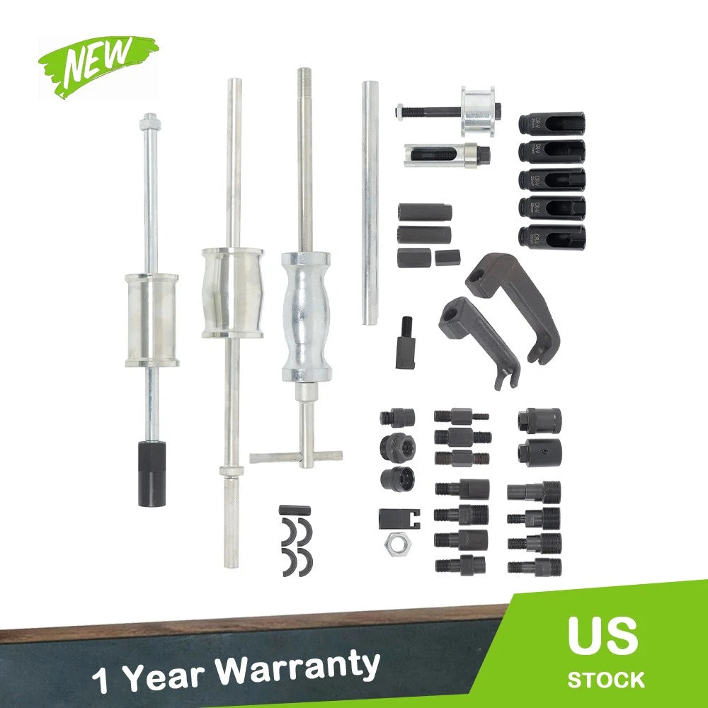 40Pcs Diesel Injector Extractor Puller Tool for Universal Applications