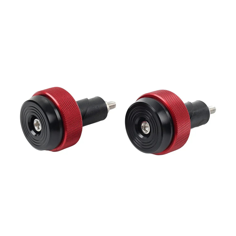 7/8" Red Throttle Handlebar End Plug Set for Motor Cruise Control