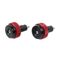 7/8" Red Throttle Handlebar End Plug Set for Motor Cruise Control