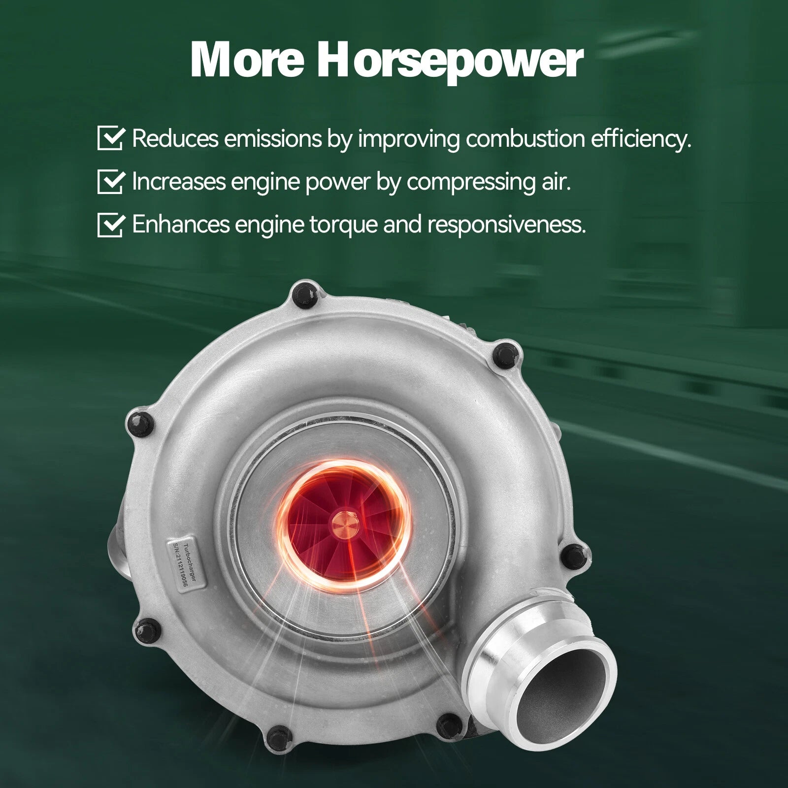 Turbocharger for Ford Super Duty 6.7 Diesel (2017–2019) AVNT3788