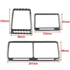 Carbon Fiber Interior Air Vent Outlet Cover Trim for Dodge Challenger (2008-14)