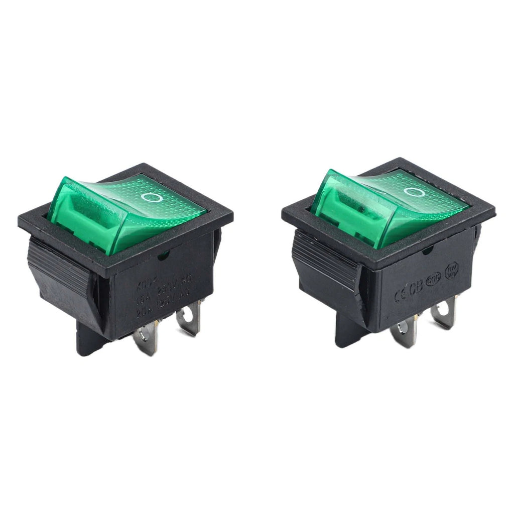 2X KCD4 4Pin Rocker Switches 30A 250V for Numatic Vacuum (Application)