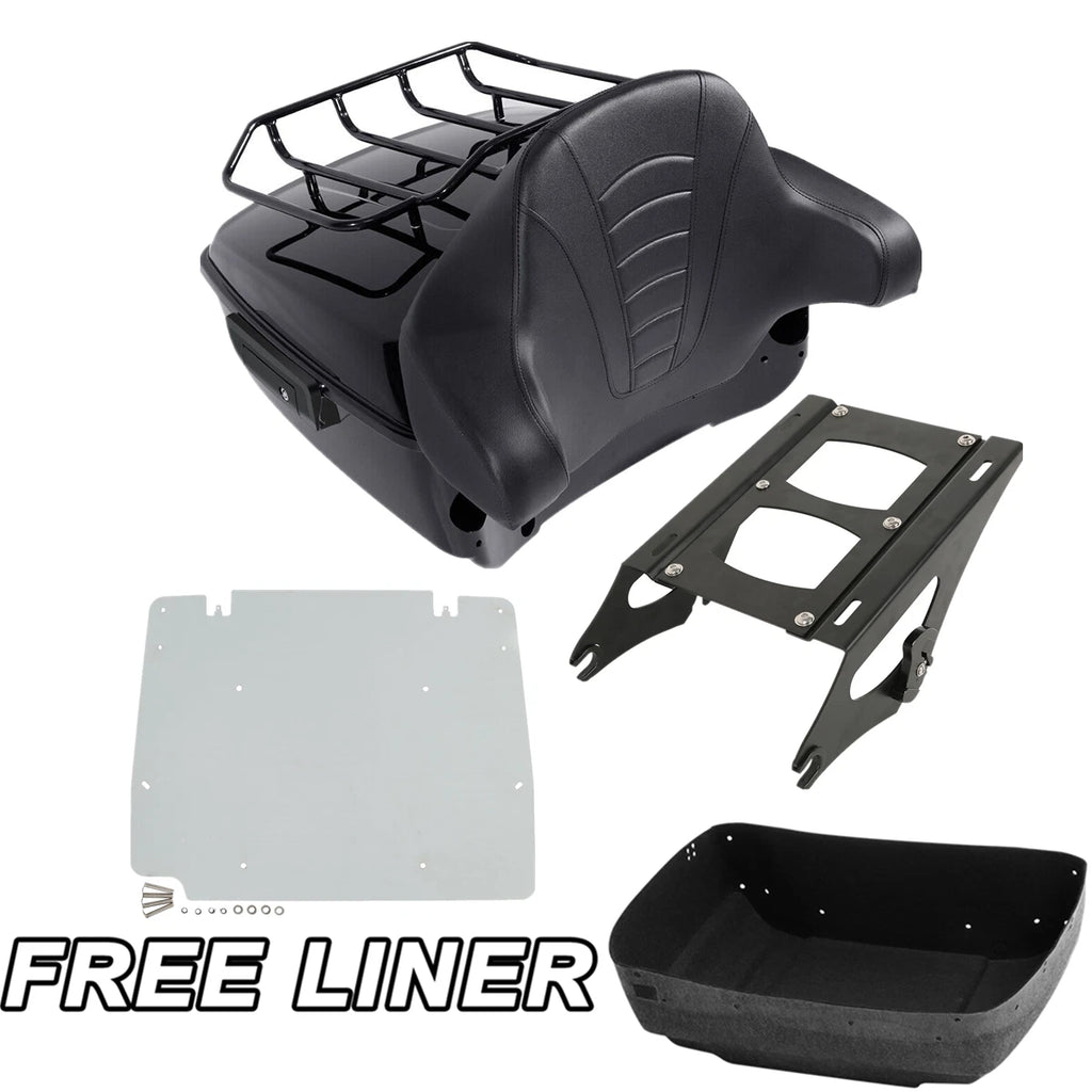 Trunk Pad Rack Base Plate for Harley Touring Electra Road Glide (2014–Up)