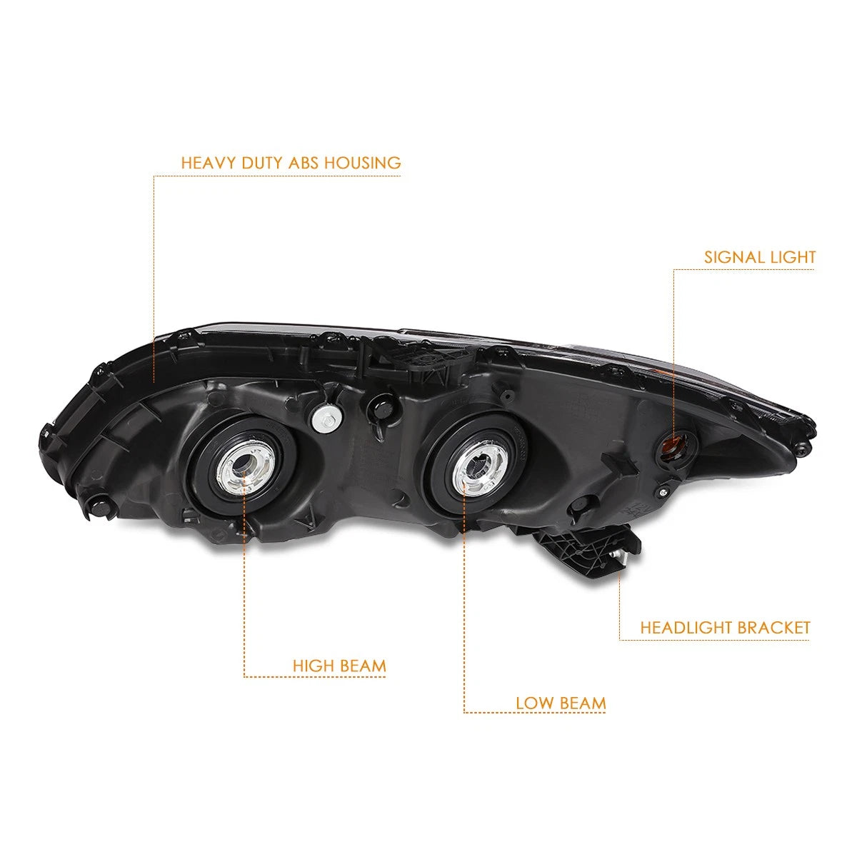 Fog Lights for Scion tC (2011–2013) Smoked Lens