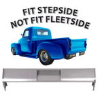 Rear Steel Roll Pan with License Box for Chevy GMC Truck (1947–1953)