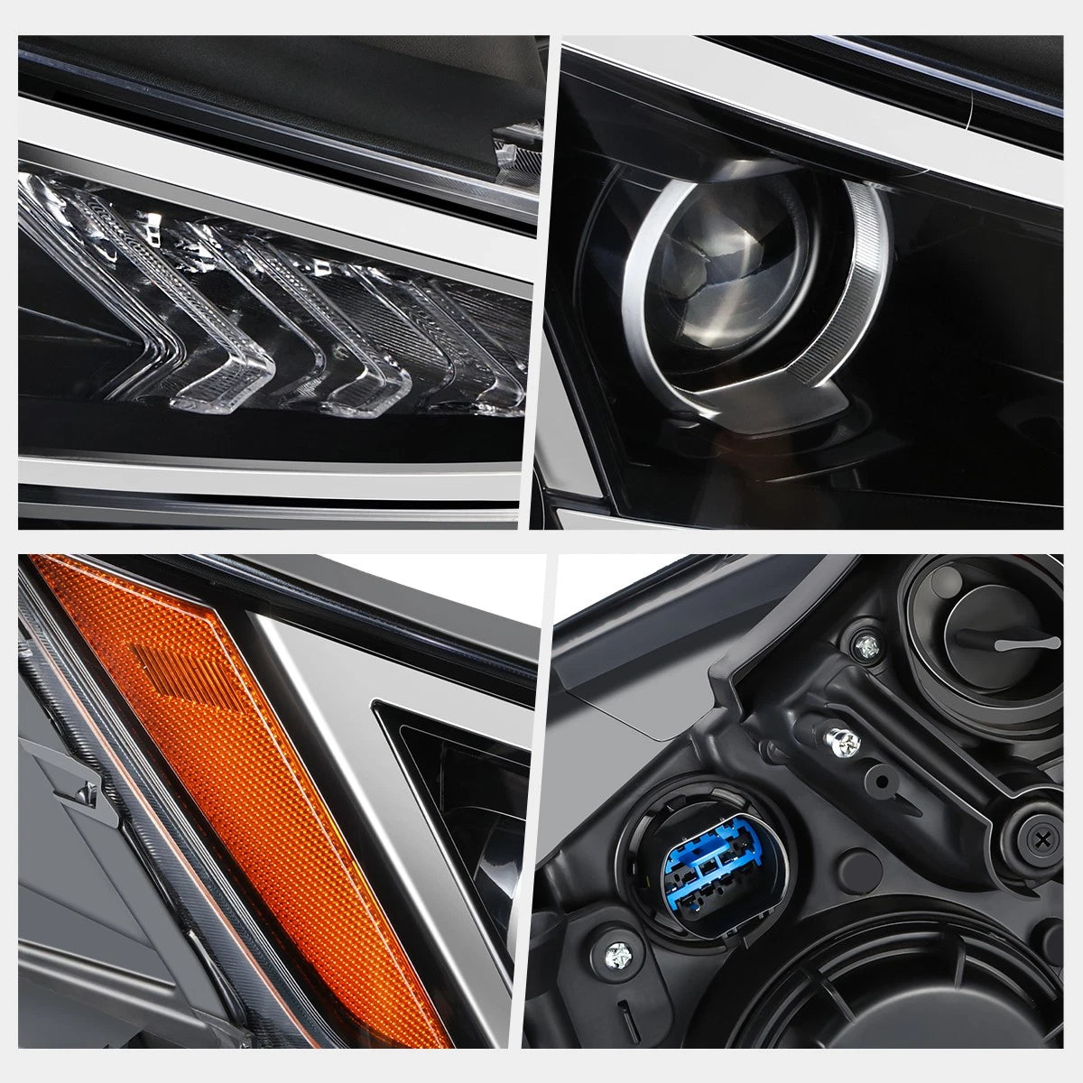 Left Side LED Projector Headlight for Chrysler 300 (2011–2014)