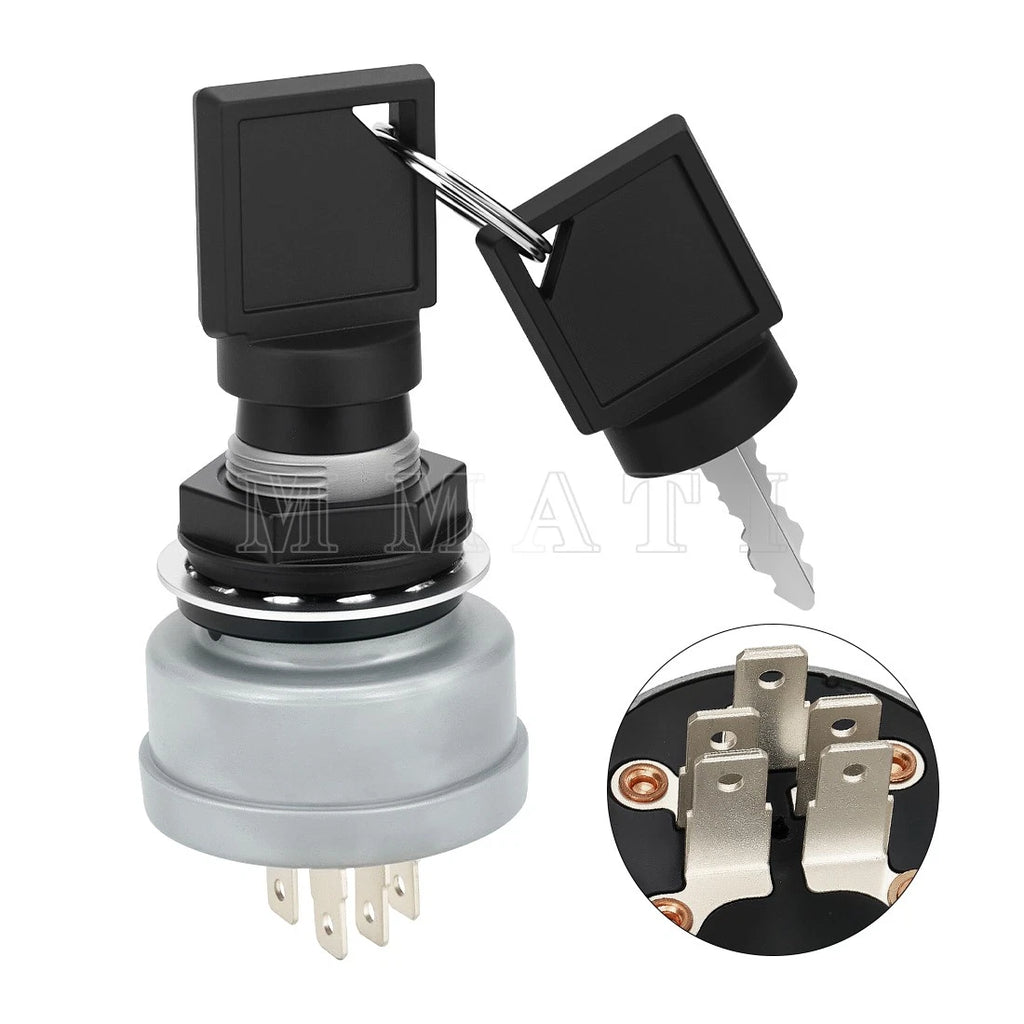 Ignition Switch w/ 2 Keys 2410109 for Polaris Ranger 500 6x6 (1999)