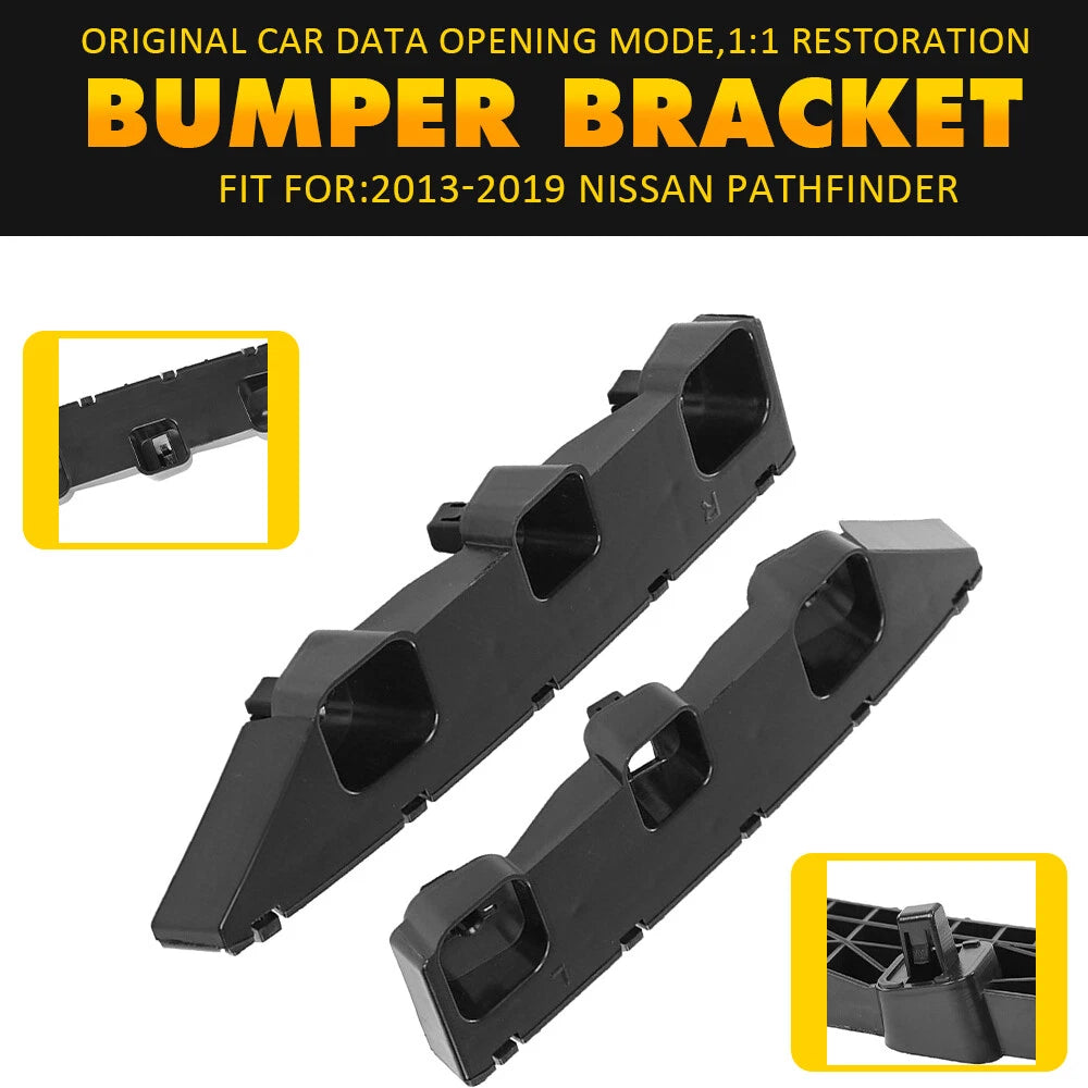 Set of 2 Outer Bumper Cover Brackets for Nissan Pathfinder (2013–2020)