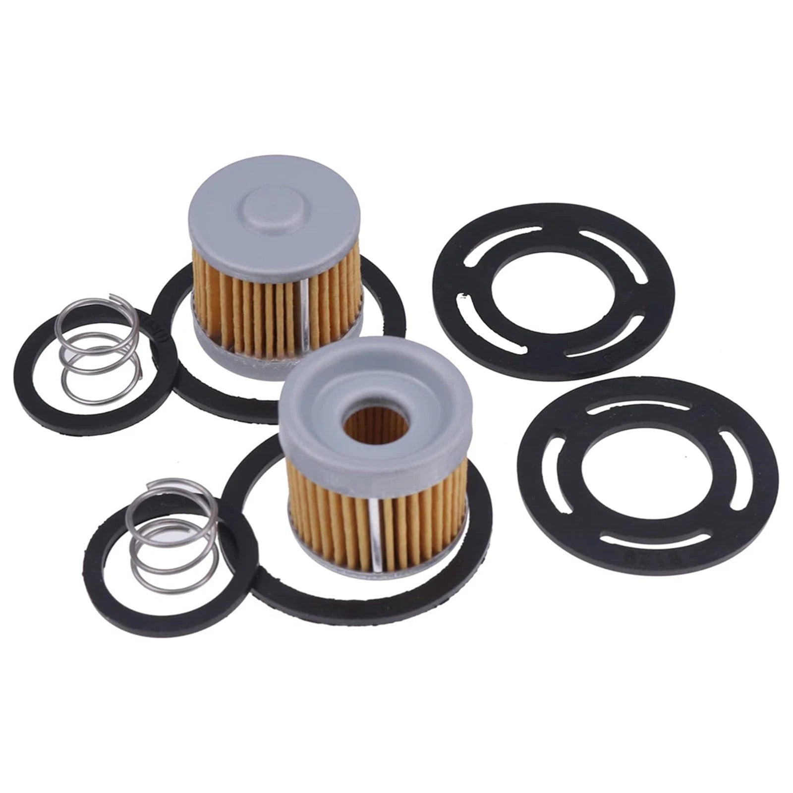 2X Fuel Pump Filter Assembly for Mercruiser 3.0 4 Cyl (35-803897Q1, 35-8M0046752)