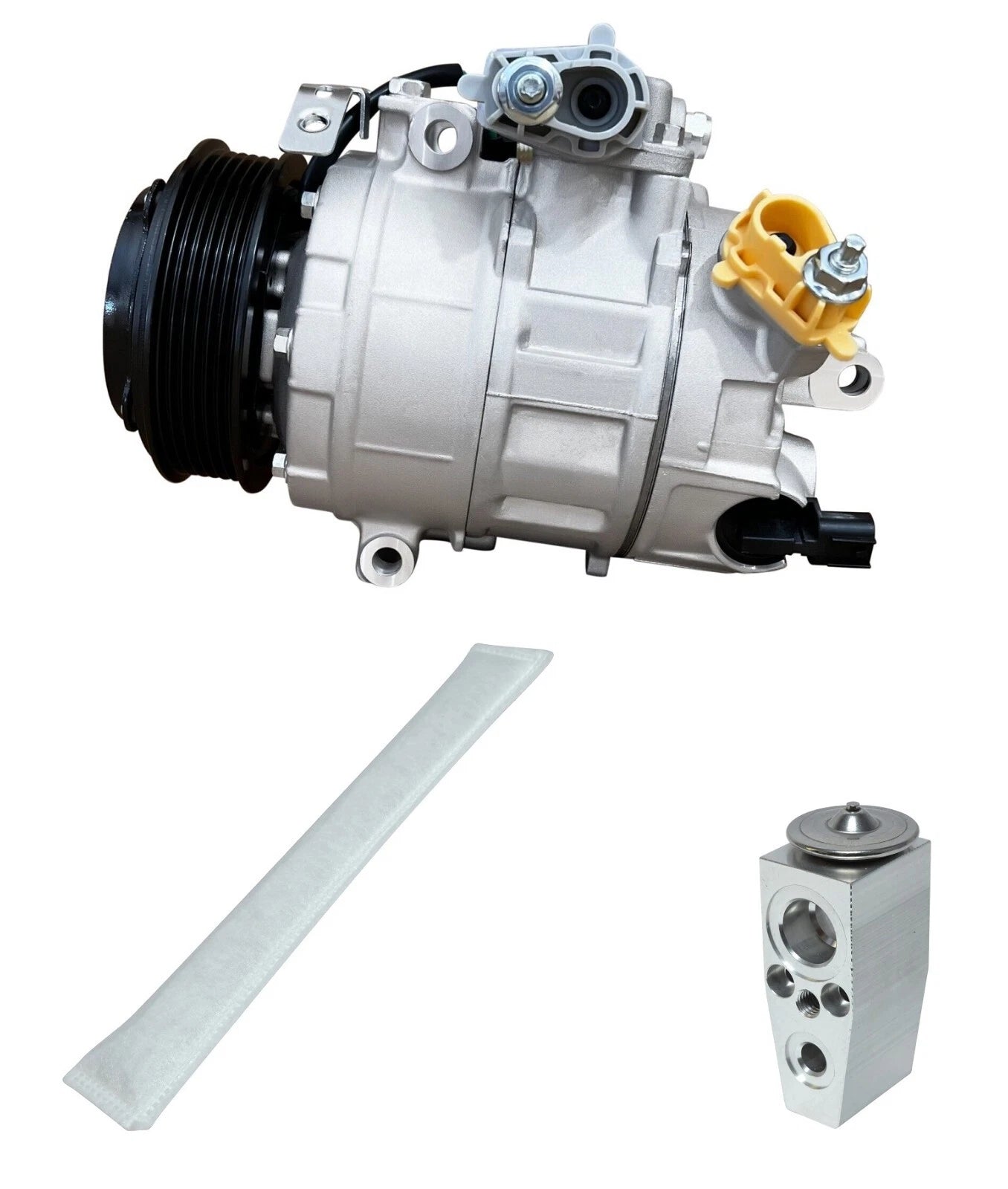 A/C Compressor Kit Replacement for Ford Edge 2.7L 3.5L (2015–2018)