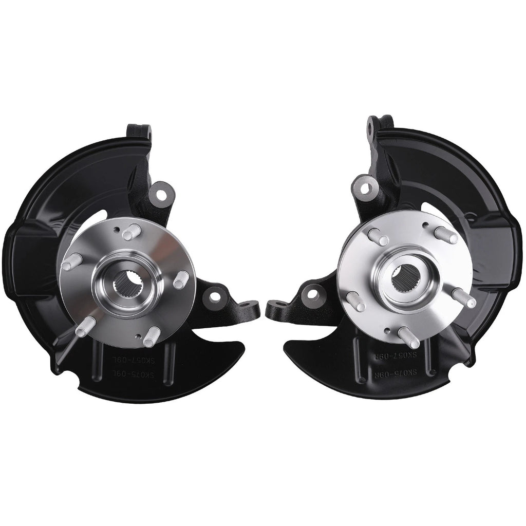 2X Front Steering Knuckle Kit for Hyundai Elantra (2007–2012)